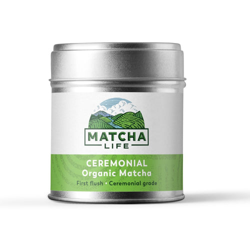 Organic Ceremonial Grade Matcha - 30g tin Matcha Powder