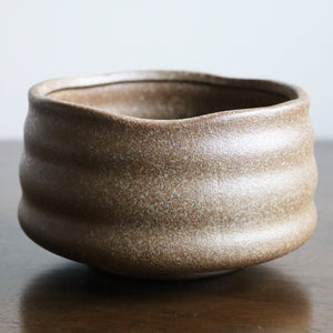 Handmade Matcha Bowl (Chawan) - Tsuchi Brown