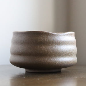 Handmade Matcha Bowl (Chawan) - Tsuchi Brown