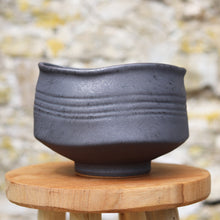 Load image into Gallery viewer, Handmade Matcha Bowl (chawan) - Ukiyo Black