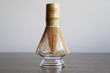 Load image into Gallery viewer, Handmade Chasentate Matcha Chasen Bamboo Whisk Holder - Crystal